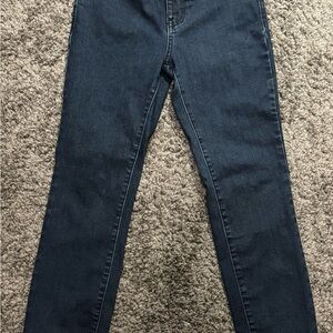Express Dark Blue Denim Skinny Jeans Women Size 4
